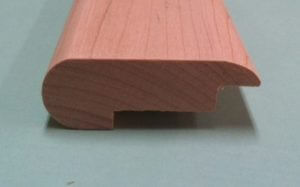 Solid Wood Floor Molding Trim NW 8000 Maple Stair Nosing