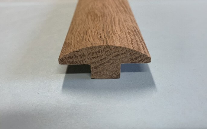 NW 1250 Series White Oak Wood T-Molding 72"